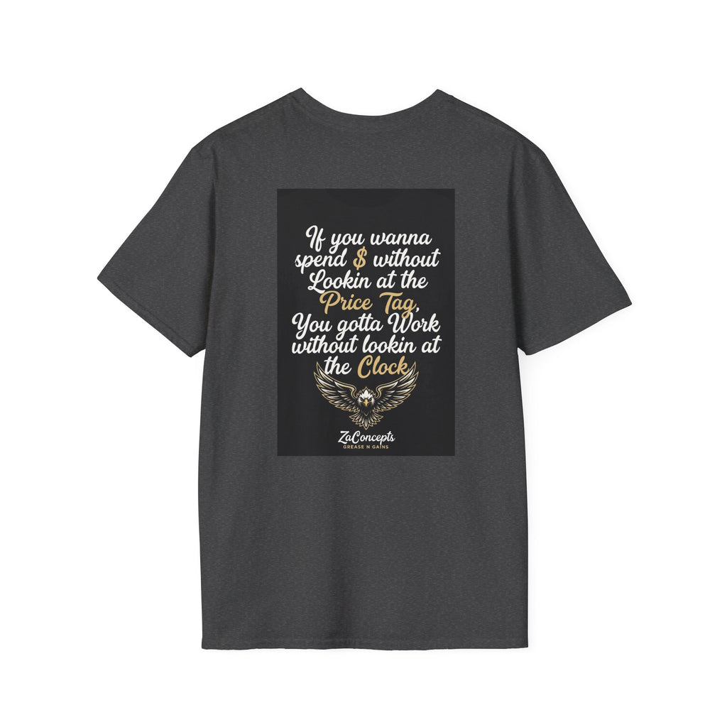 E93 Falcon T-Shirt - $$ Black Softstyle Tee