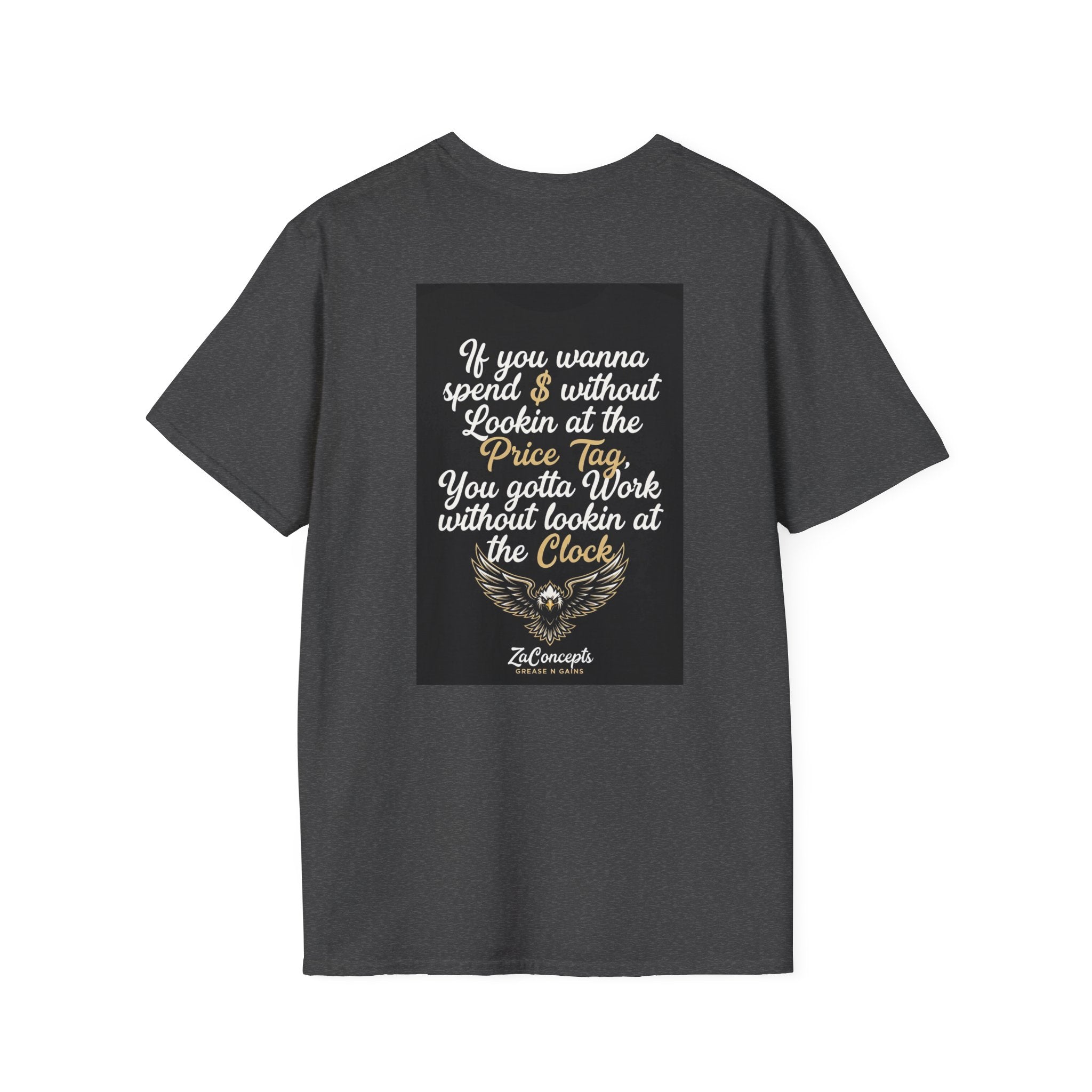 E93 Falcon T-Shirt - $$ Black Softstyle Tee