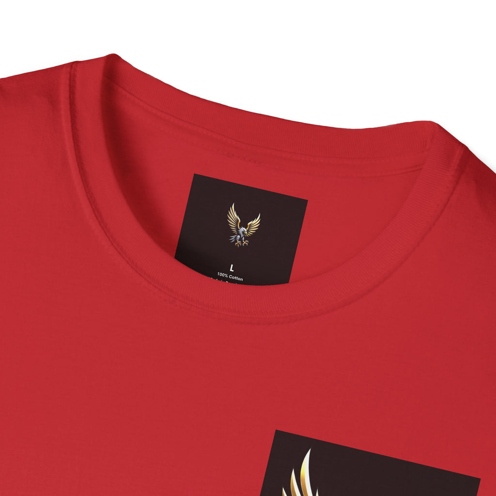 E93 Falcon T-Shirt - $$ Black Softstyle Tee