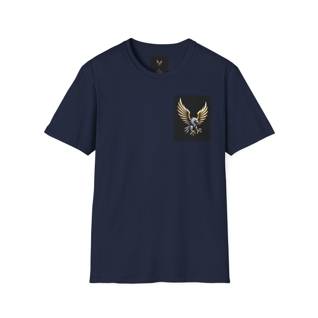 E93 Falcon T-Shirt - $$ Black Softstyle Tee