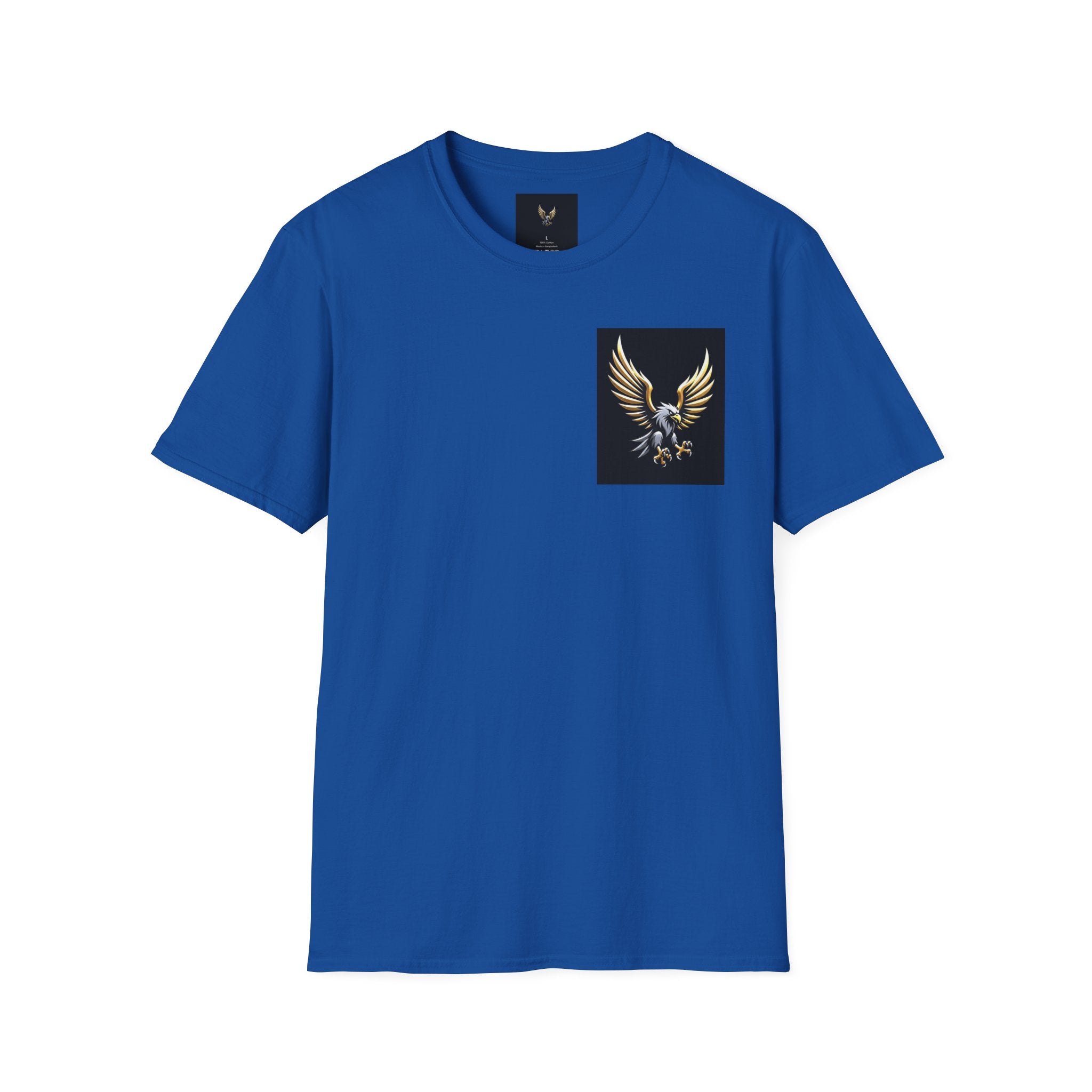E93 Falcon T-Shirt - $$ Black Softstyle Tee