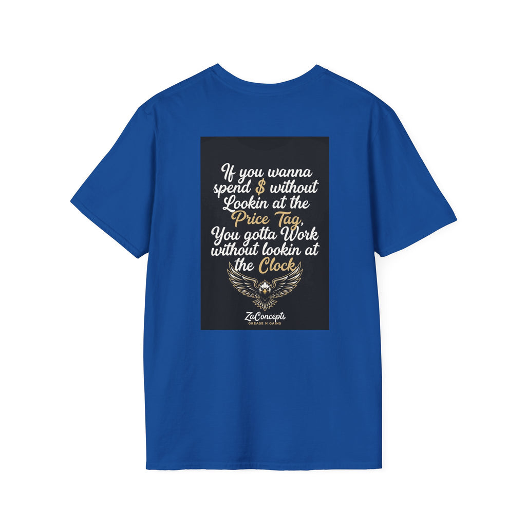 E93 Falcon T-Shirt - $$ Black Softstyle Tee