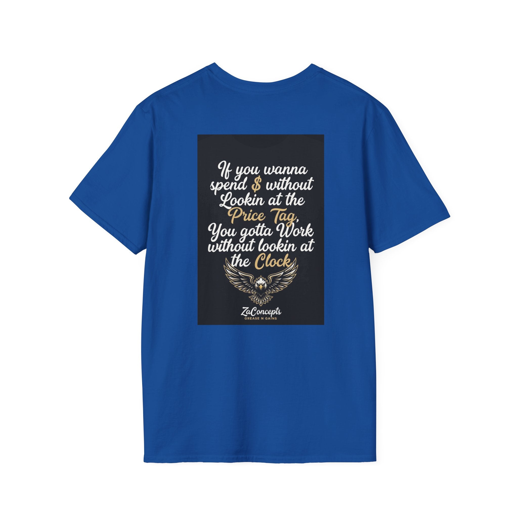 E93 Falcon T-Shirt - $$ Black Softstyle Tee