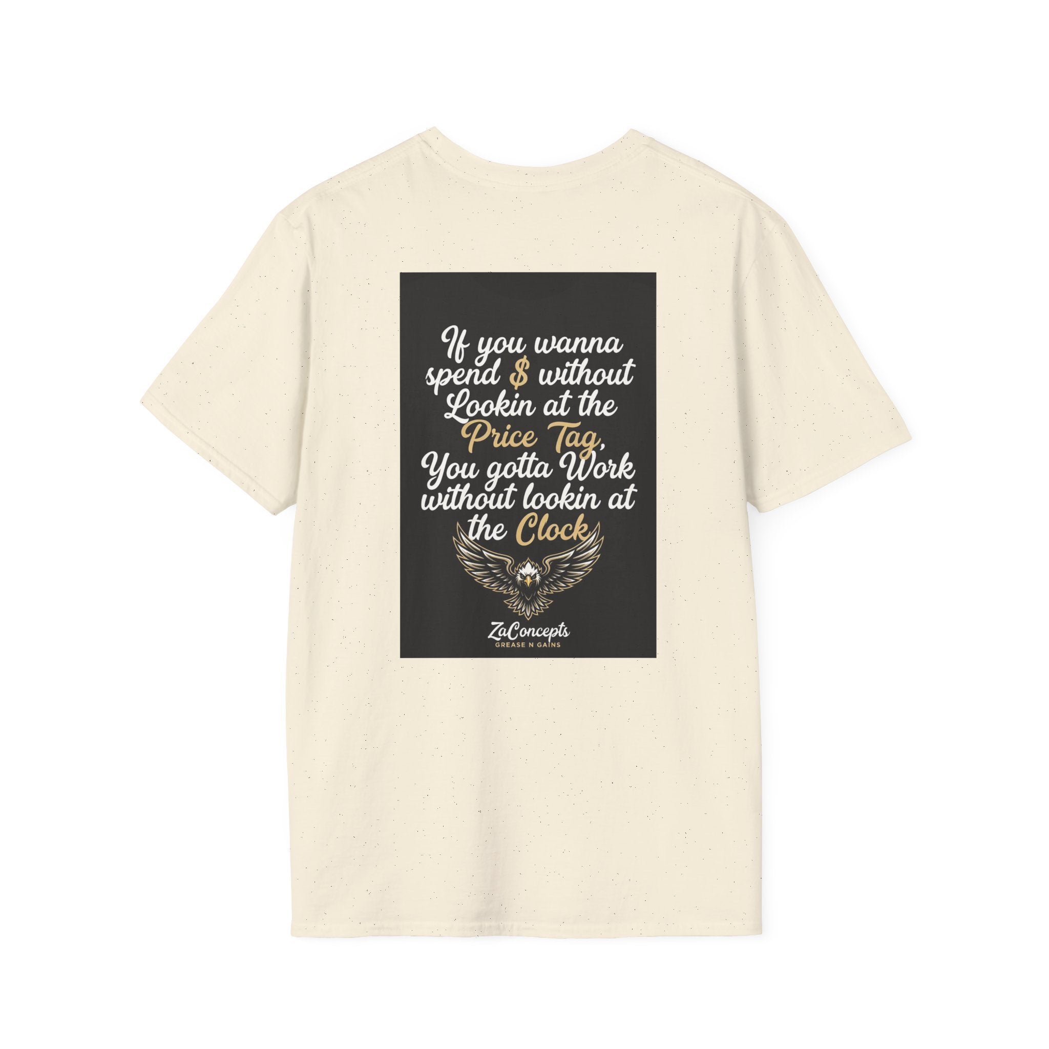 E93 Falcon T-Shirt - $$ Black Softstyle Tee