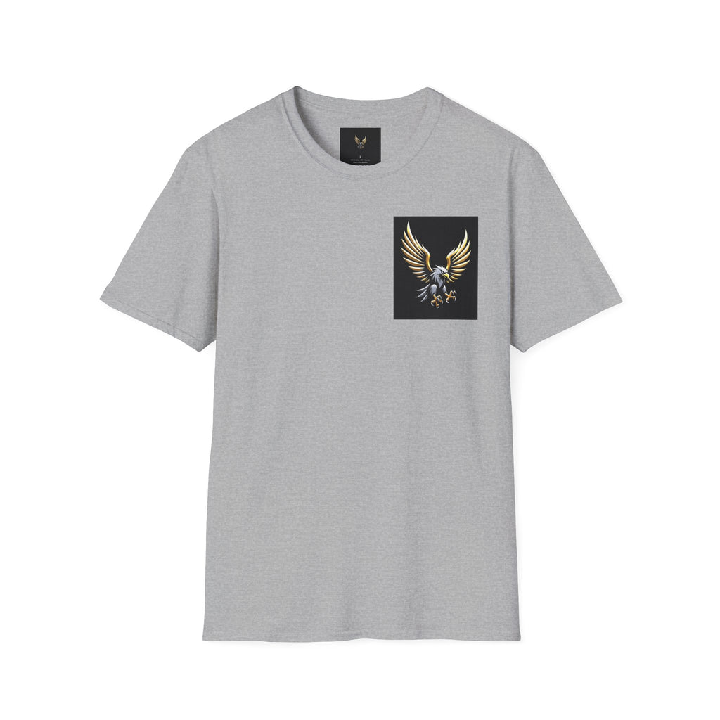 E93 Falcon T-Shirt - $$ Black Softstyle Tee