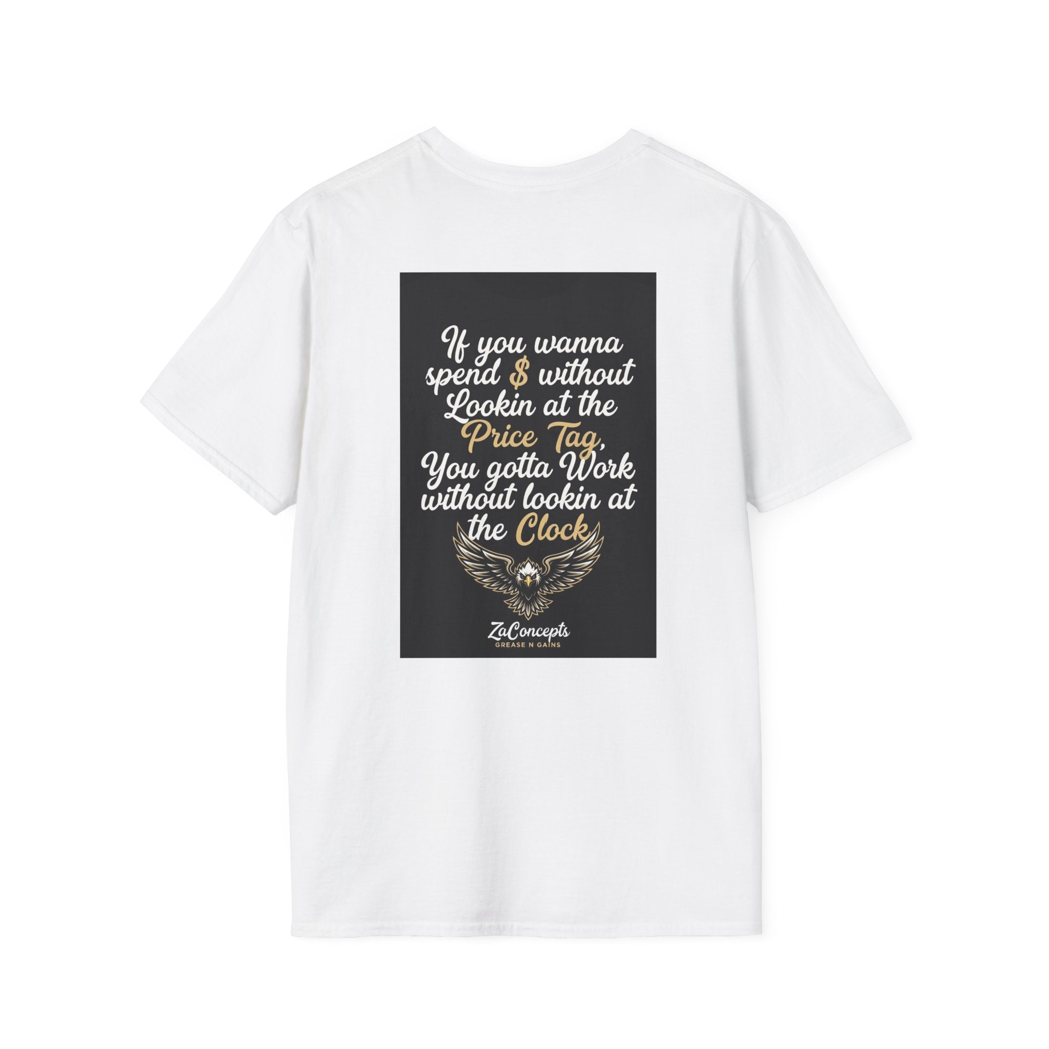 E93 Falcon T-Shirt - $$ Black Softstyle Tee