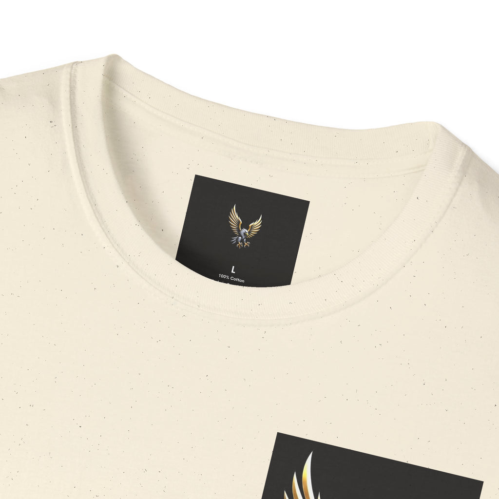 E93 Falcon T-Shirt - $$ Black Softstyle Tee
