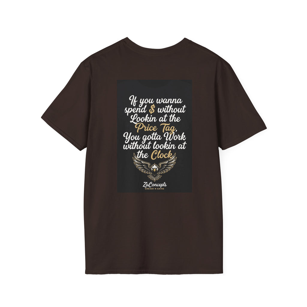 E93 Falcon T-Shirt - $$ Black Softstyle Tee