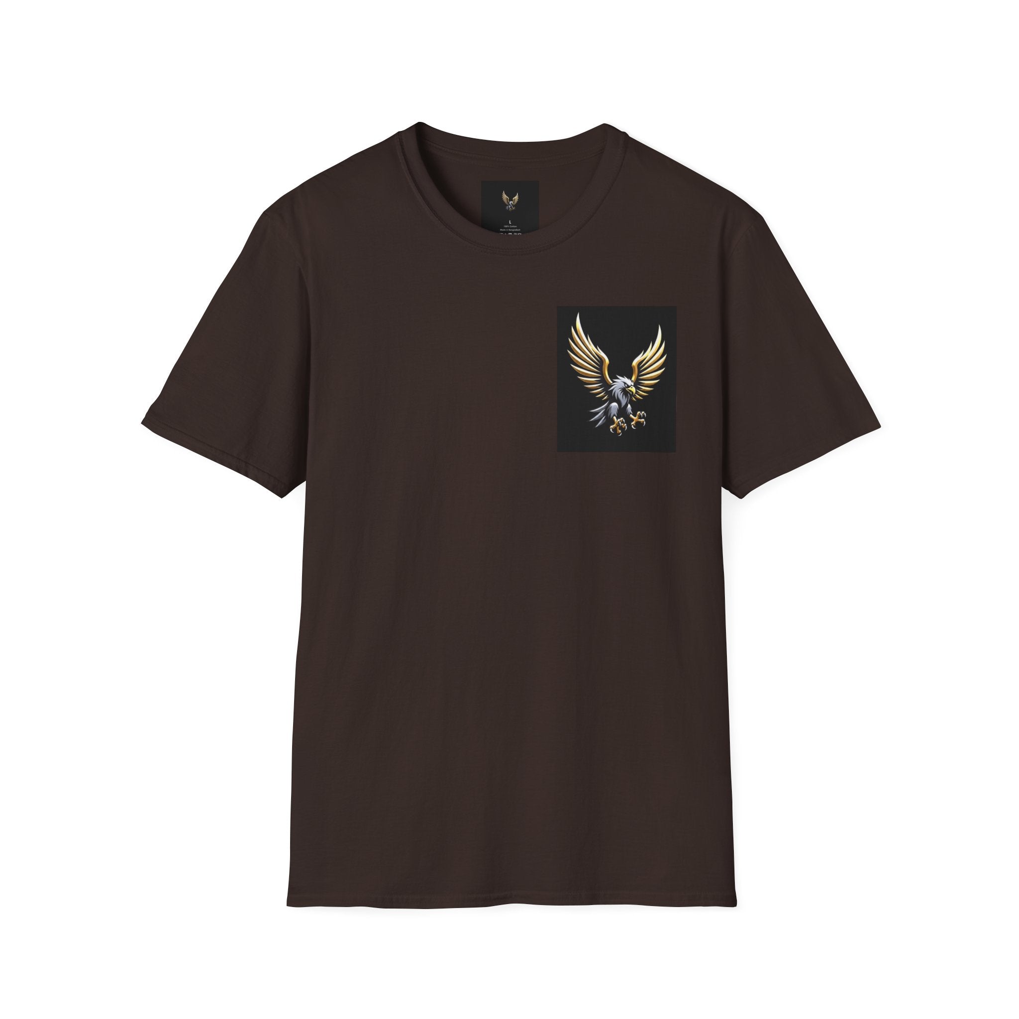 E93 Falcon T-Shirt - $$ Black Softstyle Tee