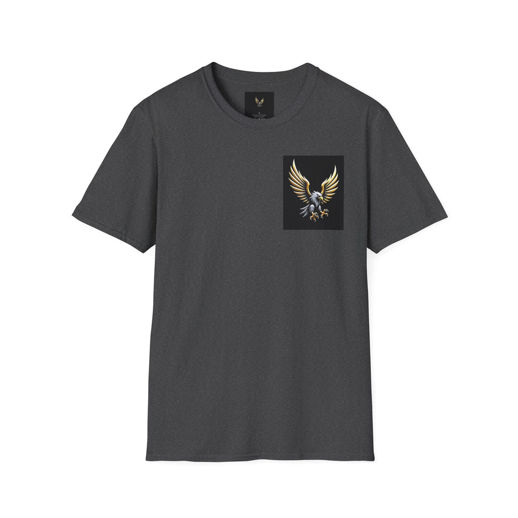 E93 Falcon T-Shirt - $$ Black Softstyle Tee