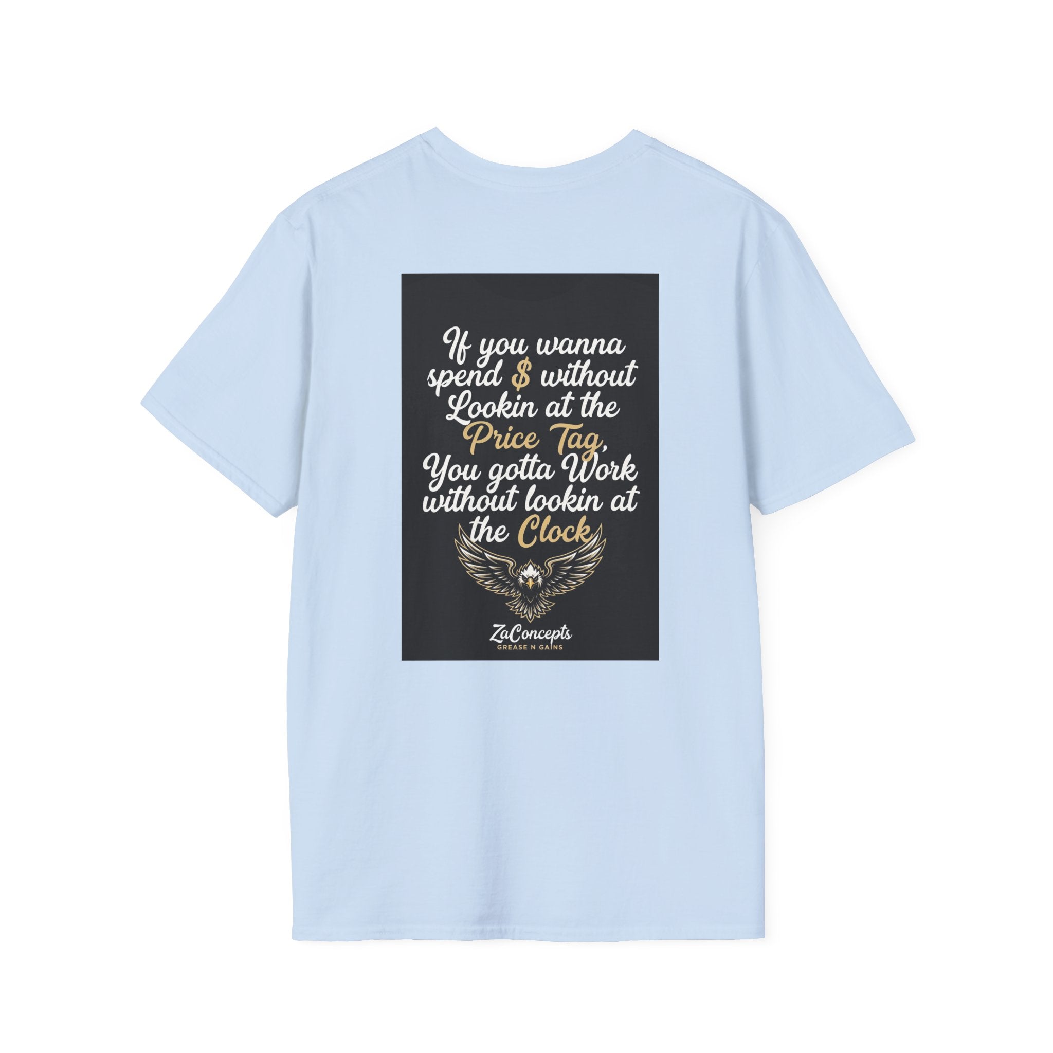 E93 Falcon T-Shirt - $$ Black Softstyle Tee