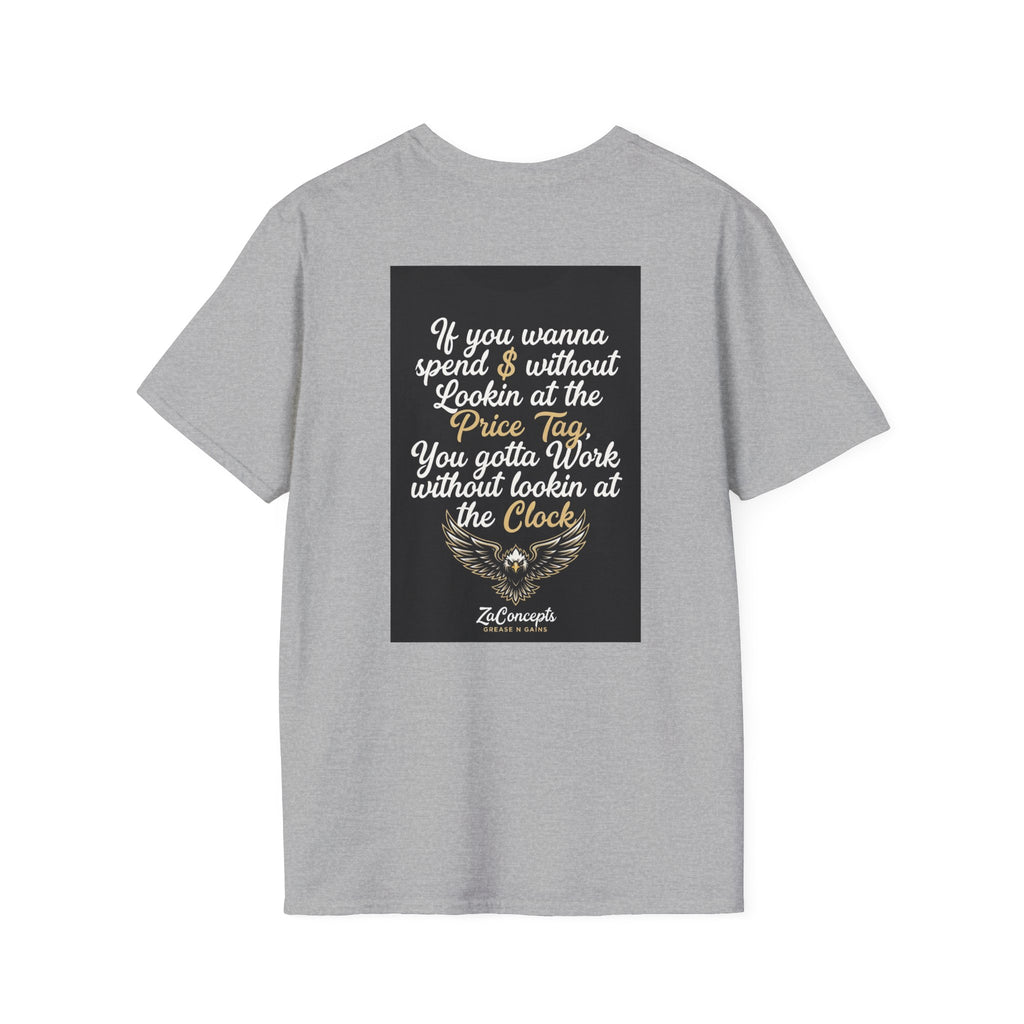 E93 Falcon T-Shirt - $$ Black Softstyle Tee