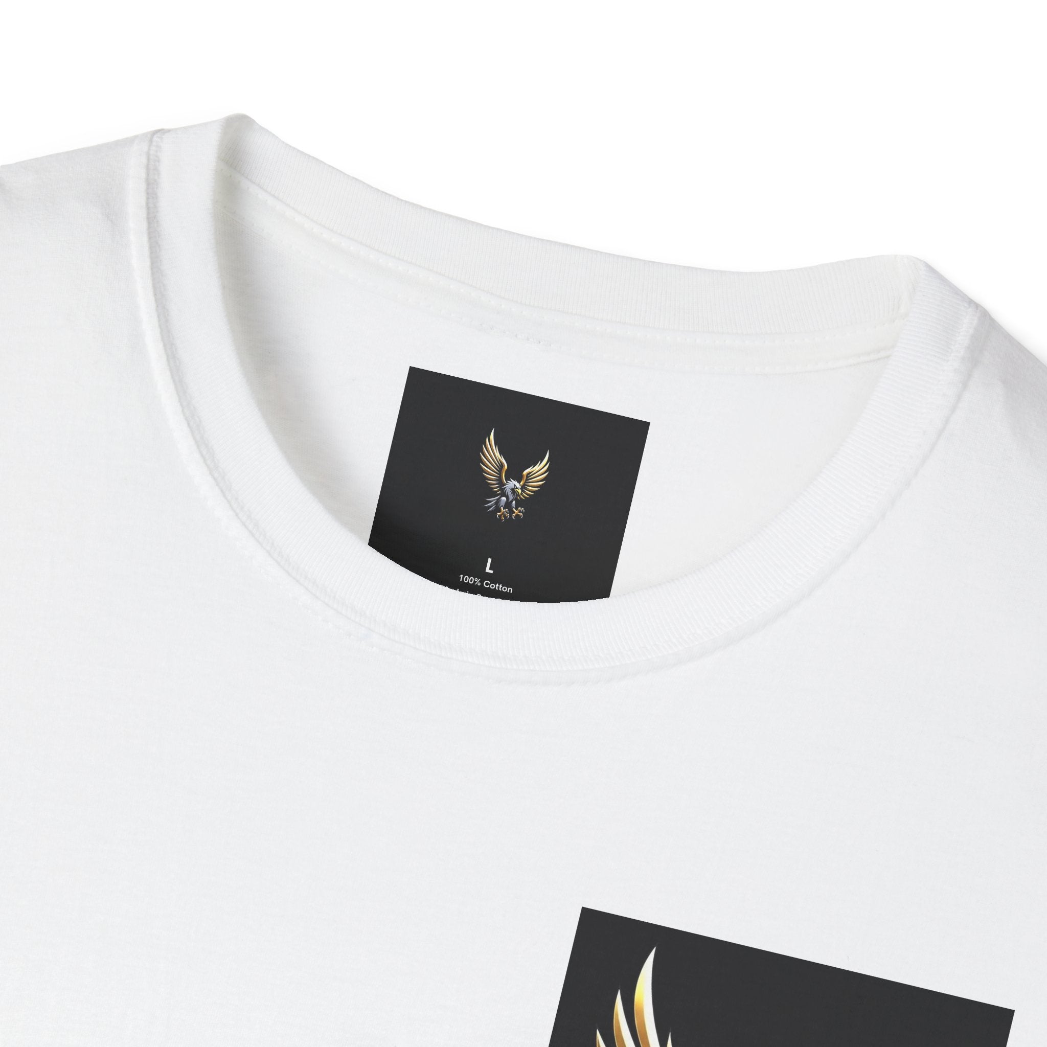 E93 Falcon T-Shirt - $$ Black Softstyle Tee