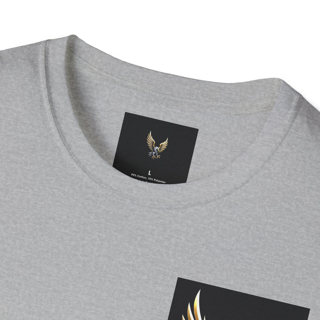 E93 Falcon T-Shirt - $$ Black Softstyle Tee