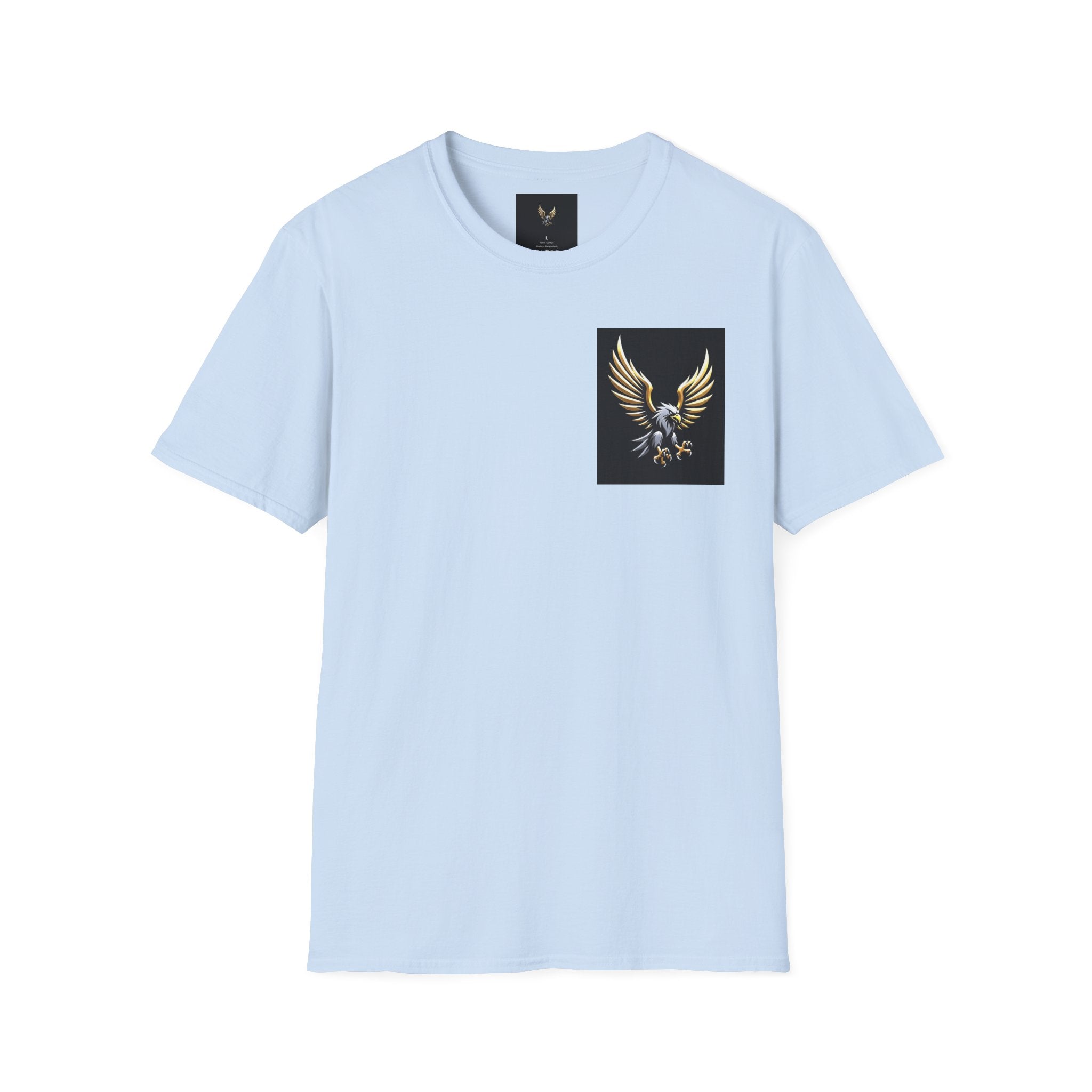 E93 Falcon T-Shirt - $$ Black Softstyle Tee