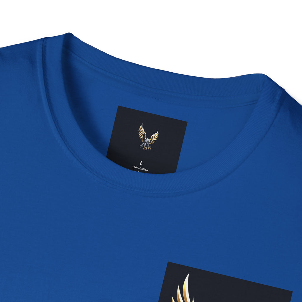 E93 Falcon T-Shirt - $$ Black Softstyle Tee