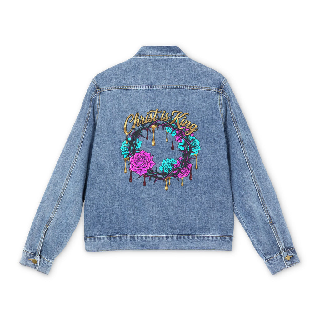 Faith Over Fear Denim Jacket