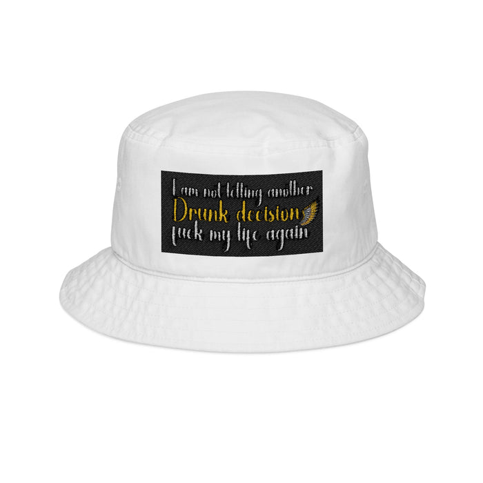 E93 Embroidered Bucket Hat - 