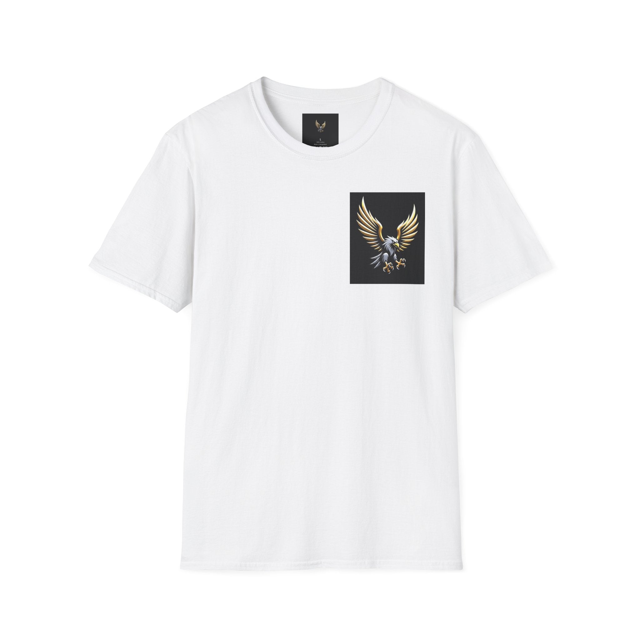 E93 Falcon T-Shirt - $$ Black Softstyle Tee