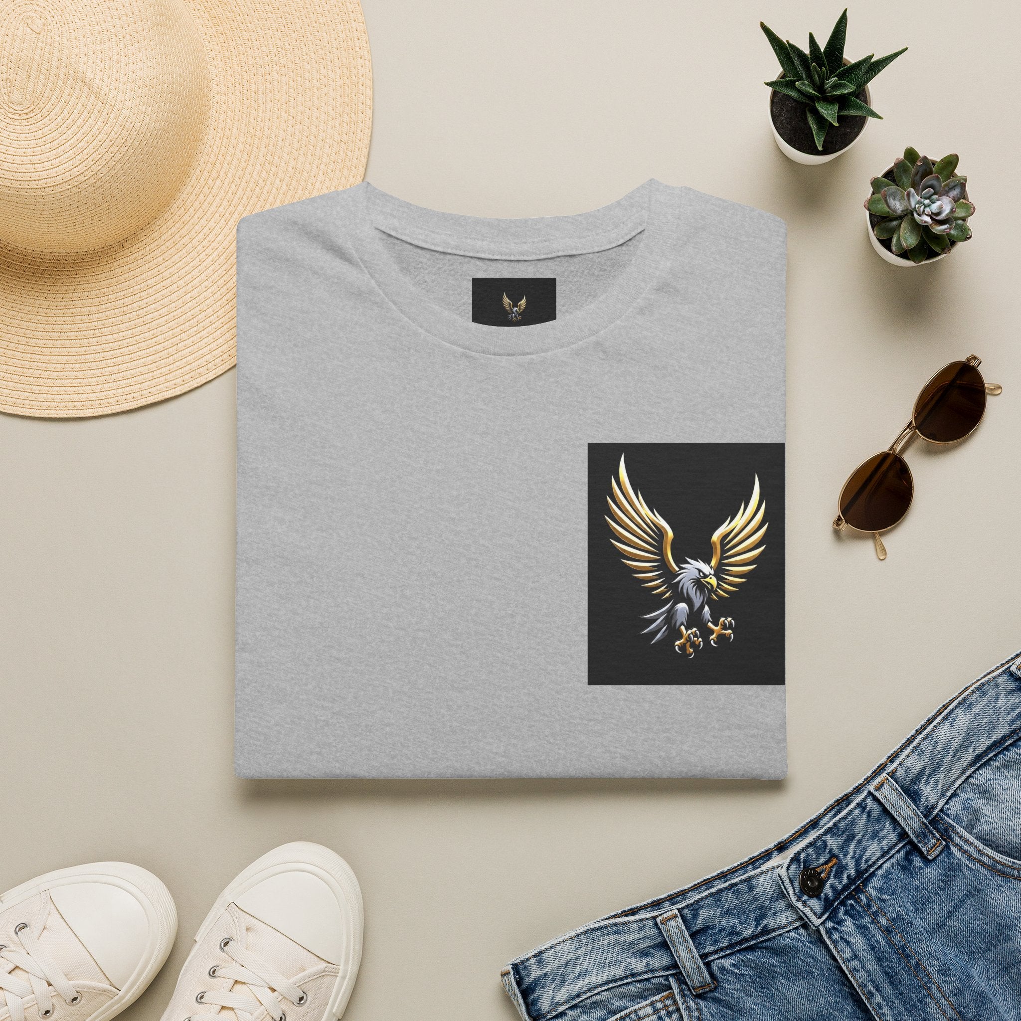 E93 Falcon T-Shirt - $$ Black Softstyle Tee
