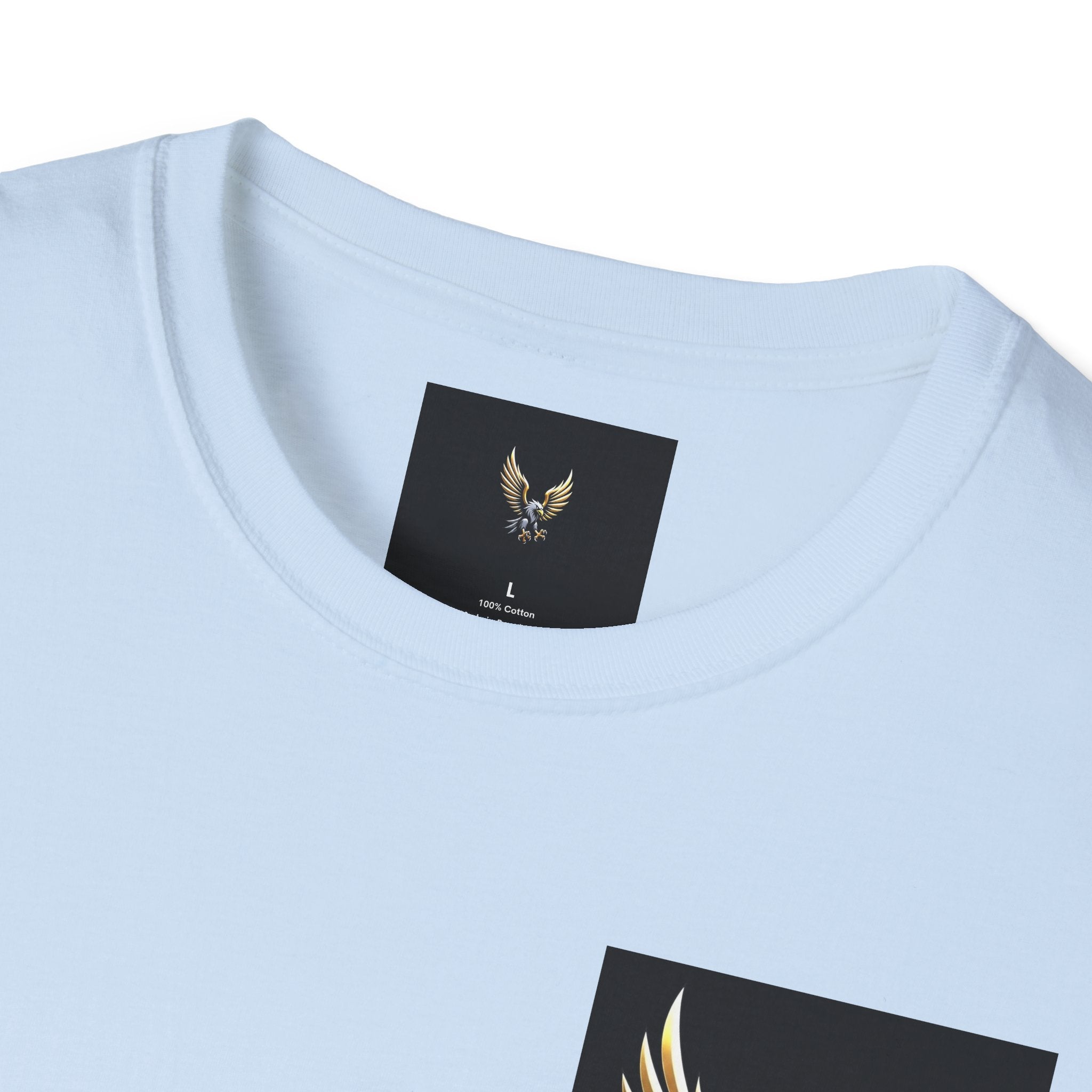 E93 Falcon T-Shirt - $$ Black Softstyle Tee