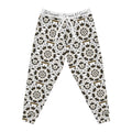 E93 "Grease N Gains" AOP Athletic Joggers - Black & Gold
