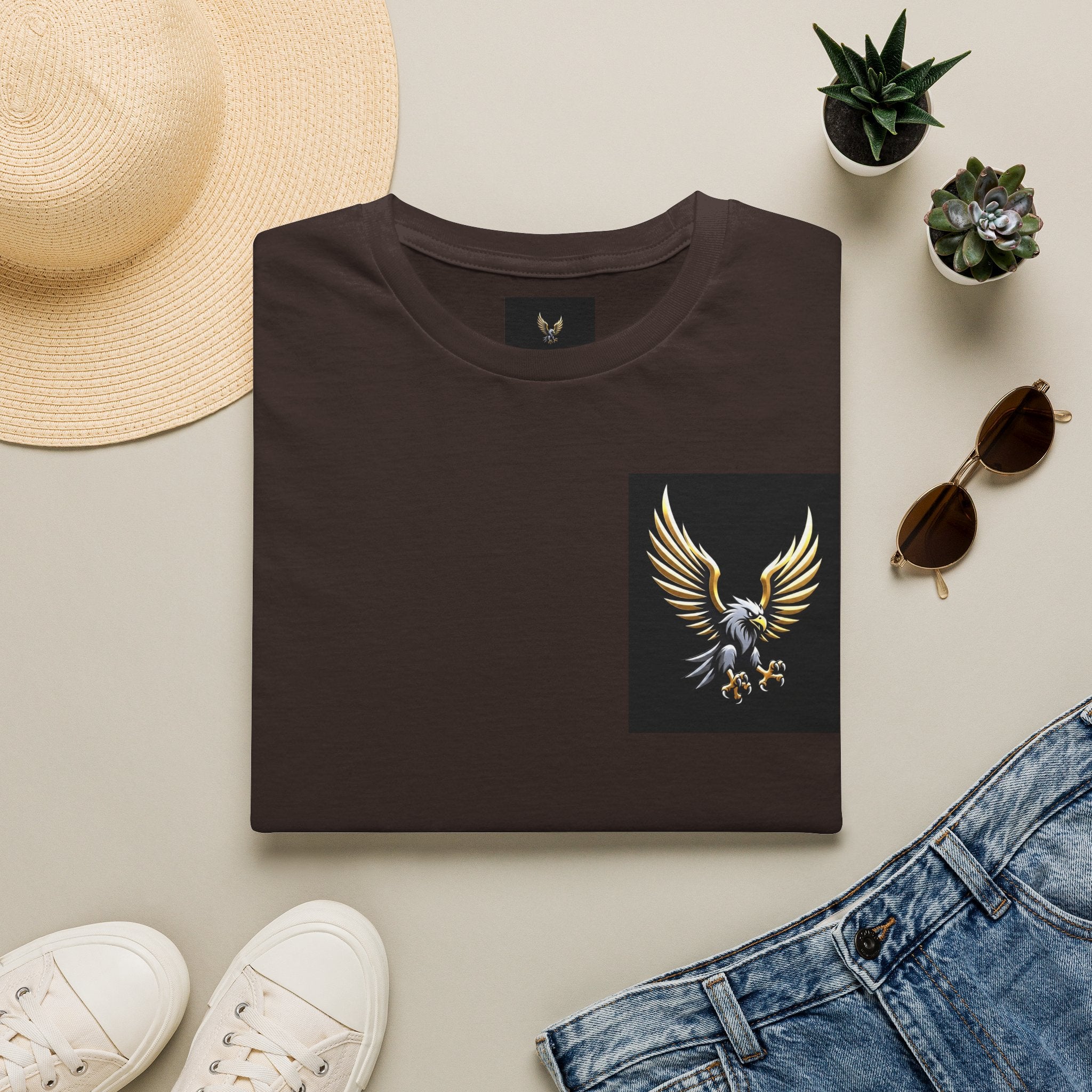 E93 Falcon T-Shirt - $$ Black Softstyle Tee