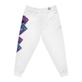 ZaConcepts Neon Card Joggers, White